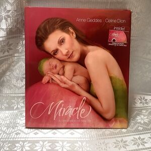 Celine Dion Book Anne Geddes Miracle CD and DVD